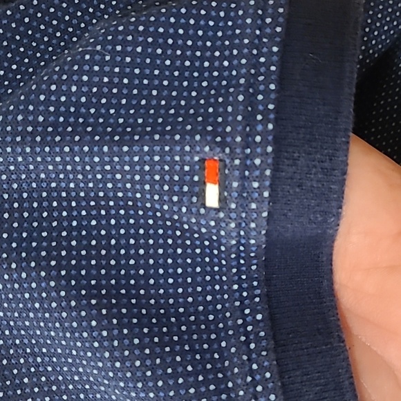 Tommy Hilfiger XXL polo type pullover short sleeve Men's cotton blend shirt coll - Picture 11 of 11